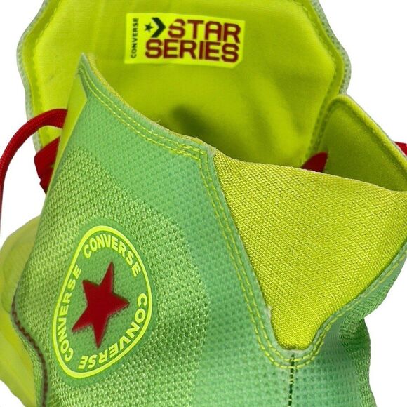 Converse All Star Pro BB Hi Grimshaw M Sz 18 “Grinch” 166322C Shoes - Picture 6 of 9